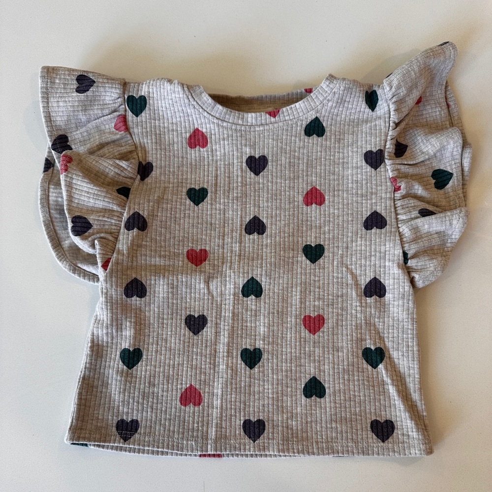 Tucker + Tate Multicolor Heart Ribbed Set - Picture 4 of 4